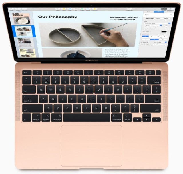 Features in MacBook Air 2020