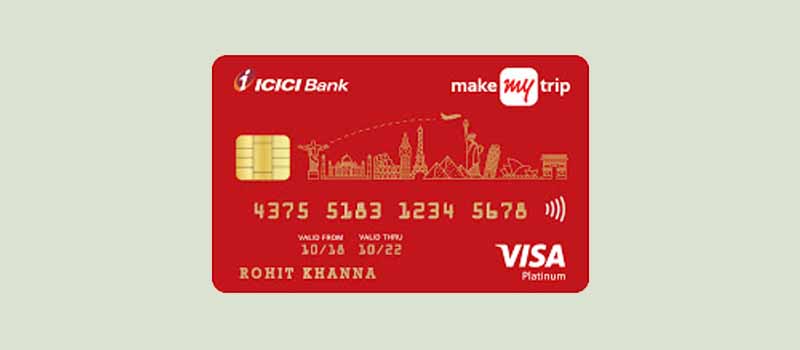 Make My Trip ICICI Bank Platinum