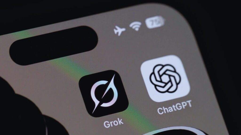 ChatGPT, AI, Chatbot, Gemini, Grok